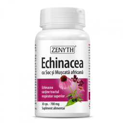 Echinaceea soc muscata africana 700mg 30cps - ZENYTH