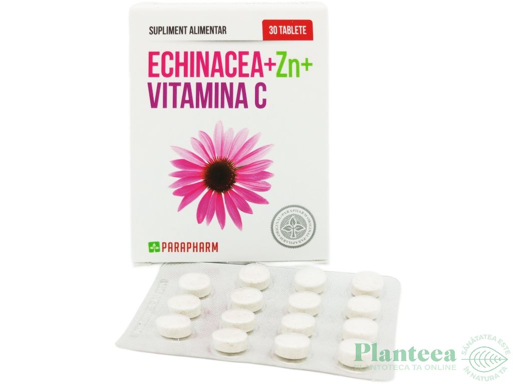 Echinaceea Zn C comprimate de supt 30cp - PARAPHARM