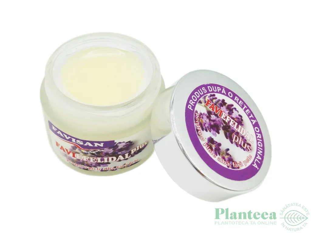 Crema piele alba fara pete FaviEfelidal plus 40ml - FAVISAN