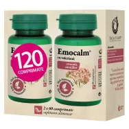 Pachet Emocalm valeriana 2x60cp - DACIA PLANT