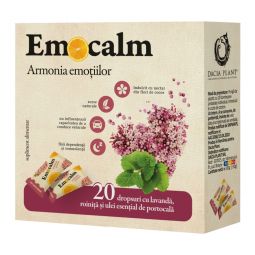 EmoCalm drops lavanda roinita fara zahar 20cp - DACIA PLANT