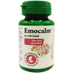 Emocalm valeriana 60cp - DACIA PLANT