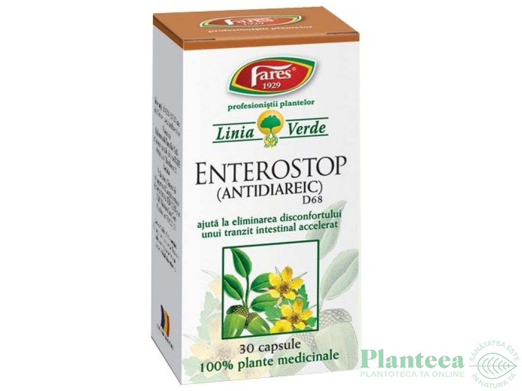 Enterostop [antidiareic] 30cps - FARES