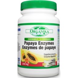 Enzime forte papaya 90cps - ORGANIKA HEALTH