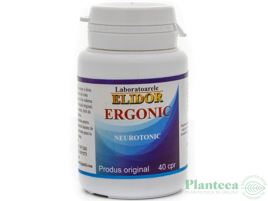 Ergonic [Neurotonic] 40cp - ELIDOR