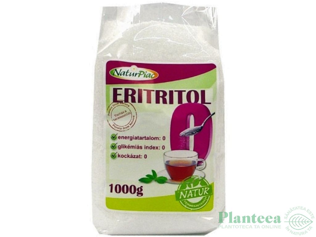 Eritritol indulcitor cristalizat 1kg - NATURPIAC