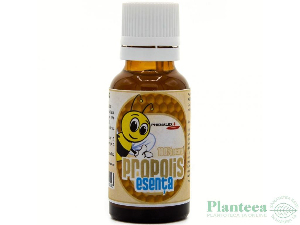 Esenta propolis 30% fara alcool 20ml - PHENALEX