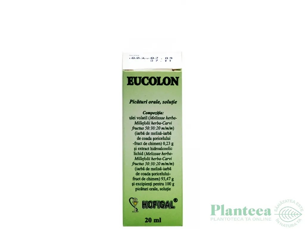 Eucolon picaturi 20ml - HOFIGAL