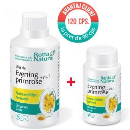 Pachet Evening primrose E 90+30cps - ROTTA NATURA