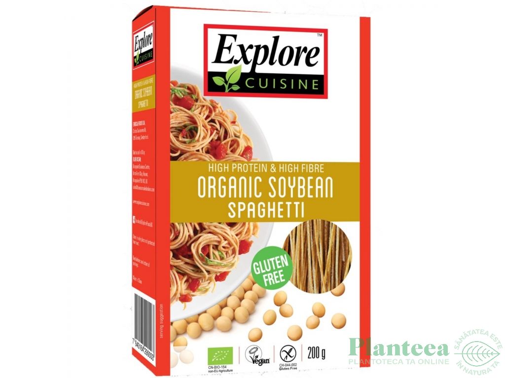 Paste spaghete soia eco 200g - EXPLORE CUISINE