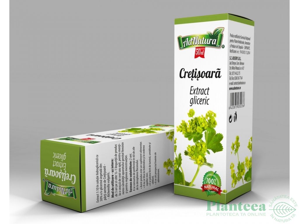 Extract hidrogliceric cretisoara 50ml - ADNATURA
