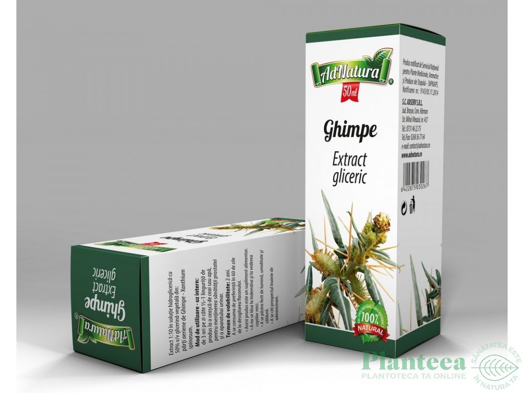 Extract hidrogliceric ghimpe 50ml - ADNATURA