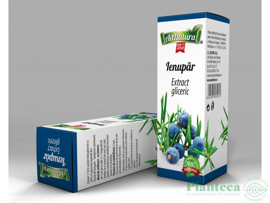 Extract hidrogliceric ienupar 50ml - ADNATURA