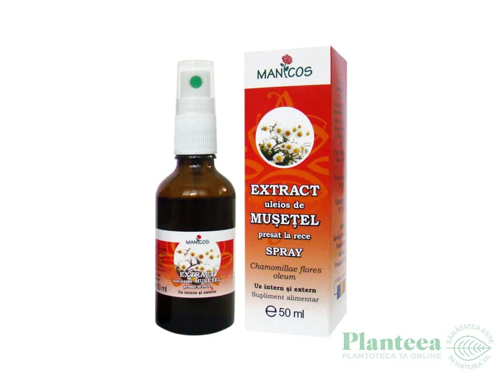 Extract uleios musetel spray 50ml - MANICOS