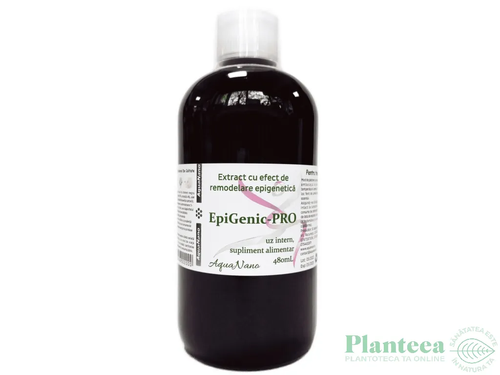Extract uleios remodelare epigenetica EpiGenic Pro 480ml - AQUA NANO