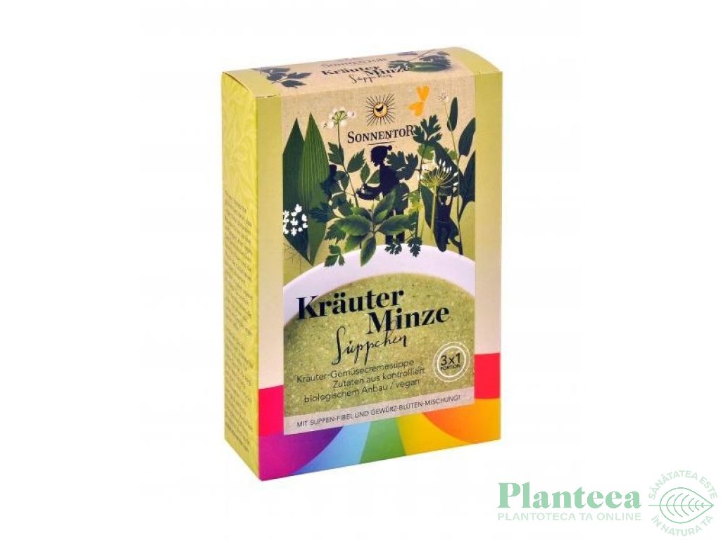 Supa verdeturi menta 3portii eco 60g - SONNENTOR