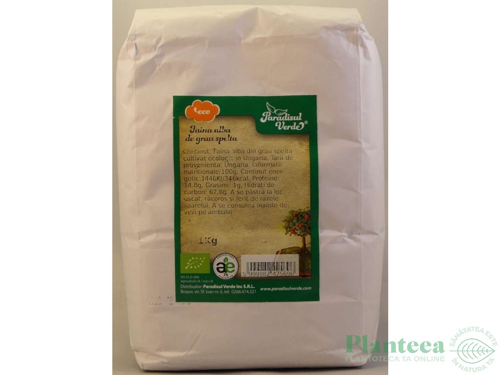 Faina spelta alba eco 1kg - PARADISUL VERDE