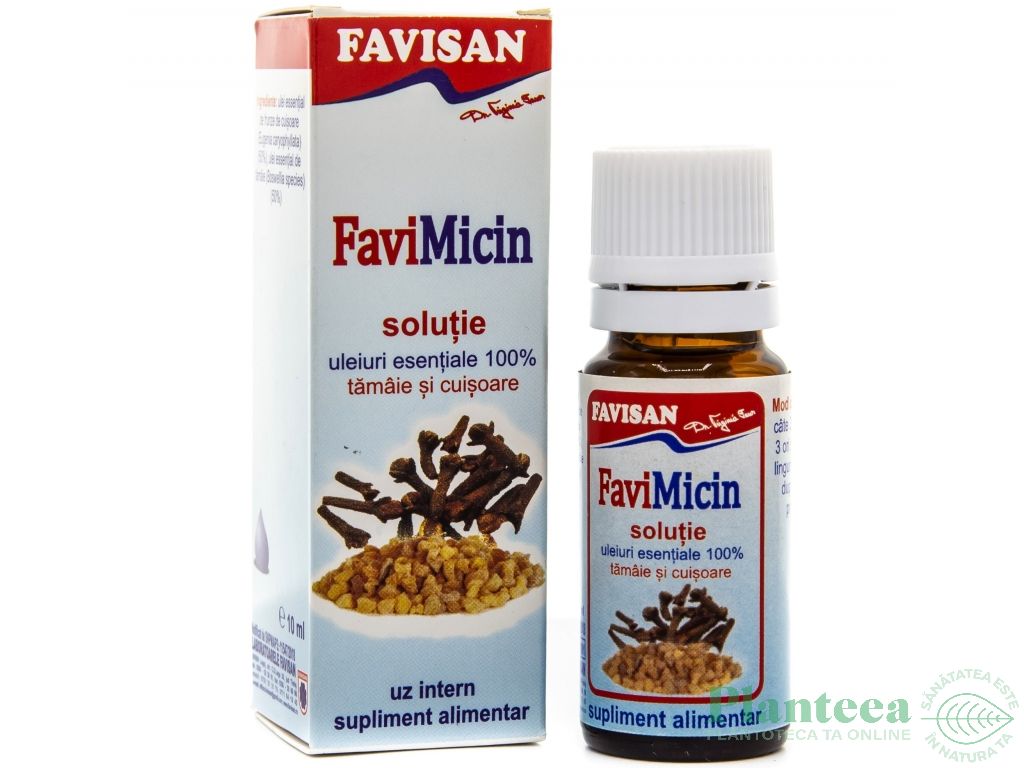 Solutie uleiuri esentiale FaviMicin 10ml - FAVISAN