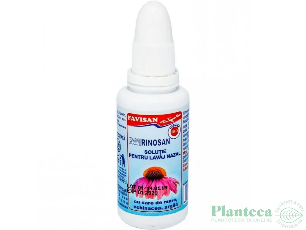 Solutie nazala echinaceea FaviRinosan 30ml - FAVISAN