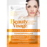 Masca textila vitaminizanta tonifianta toate tipurile ten 25ml - BEAUTY VISAGE