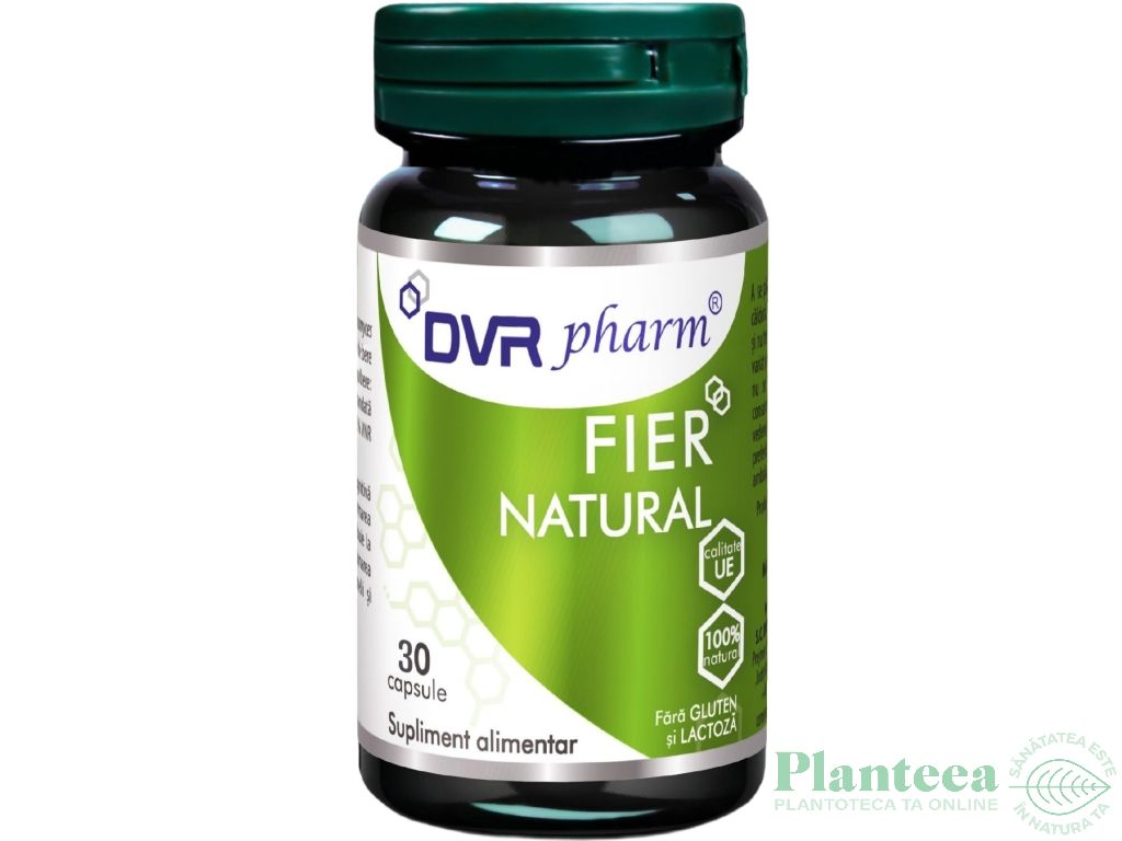 Fier natural 1x30cps - DVR PHARM