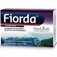 Pastile gat Fiorda coacaze negre 30cp - PLANTEXTRAKT