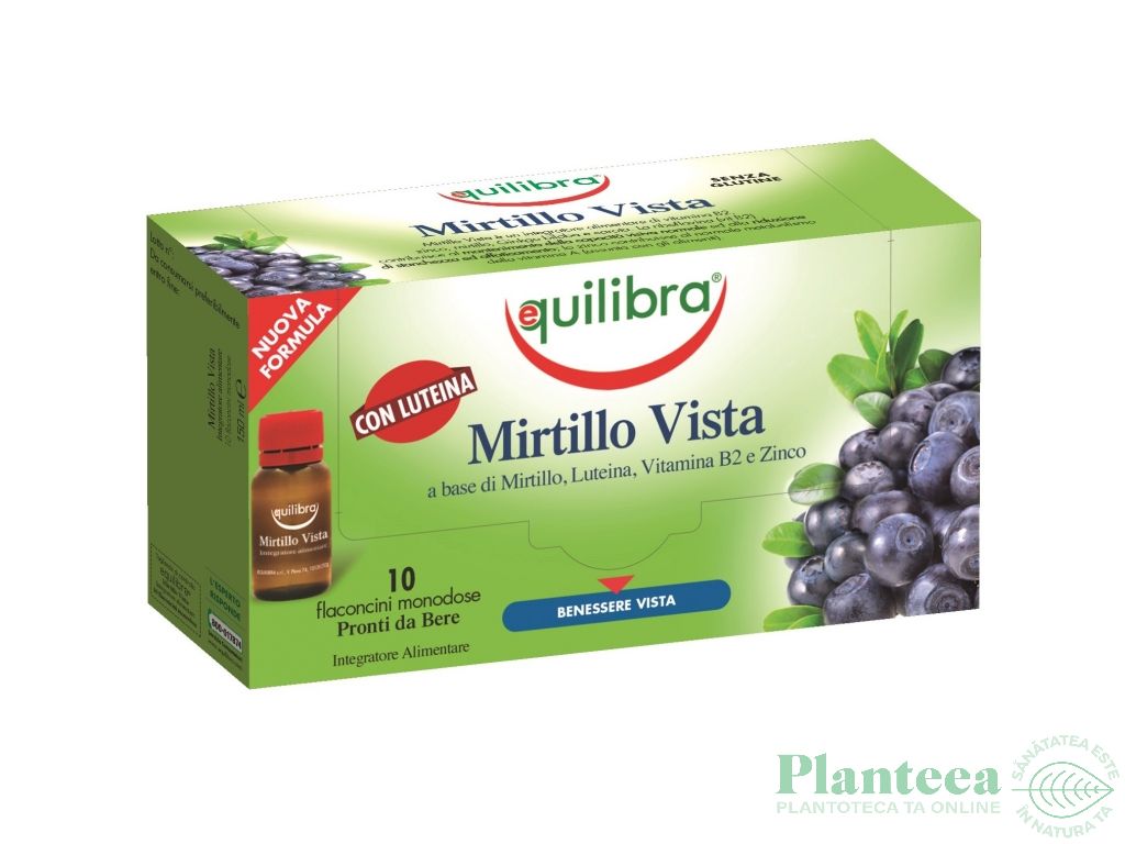 Mirtillo Vista [Vedere optima] monodoze 10x15ml - EQUILIBRA