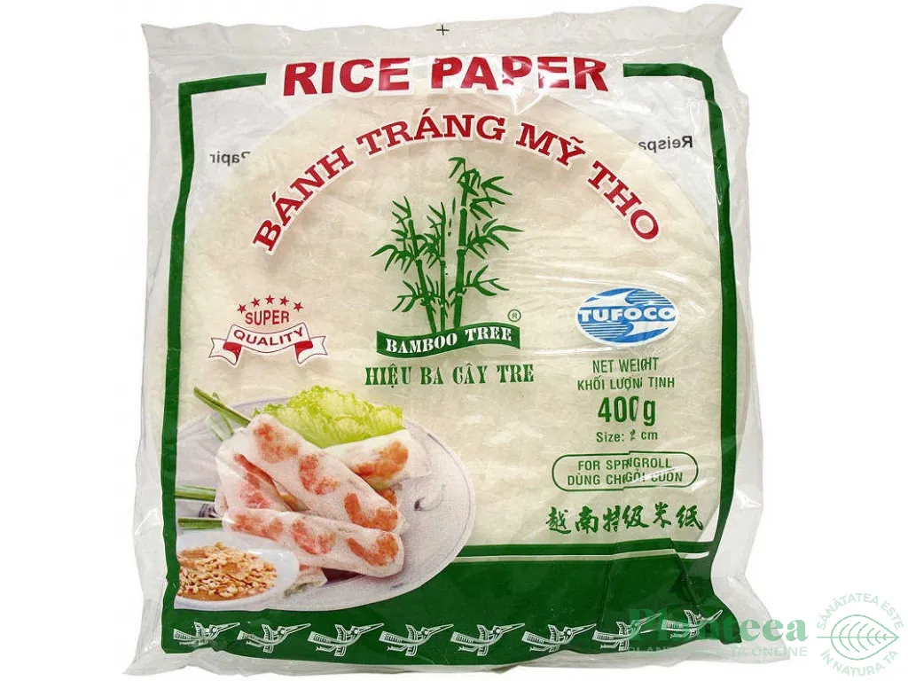 Lipii orez tapioca pt springroll 400g - BAMBOO TREE