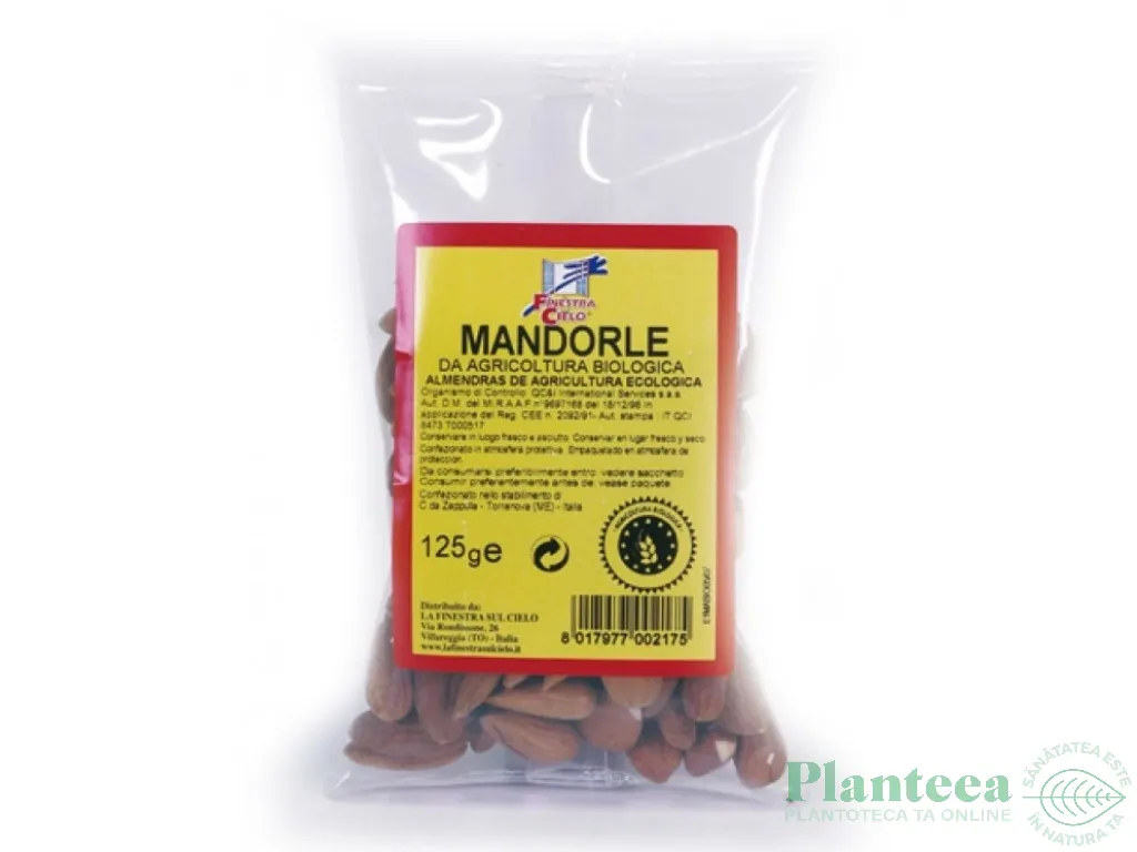 Migdale crude necojite eco 125g - LA FINESTRA SUL CIELO