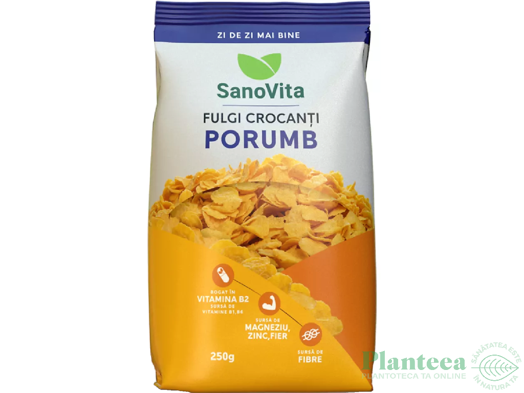 Fulgi porumb crocanti 250g - SANOVITA