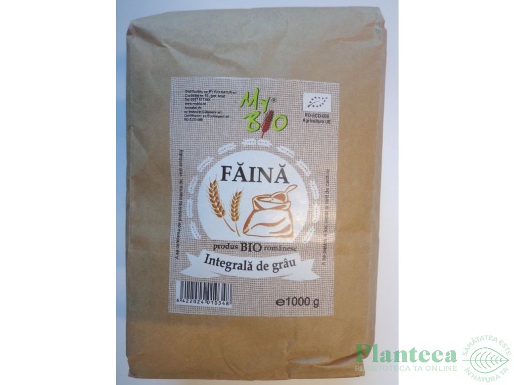 Faina grau integral bio 1kg - MY BIO