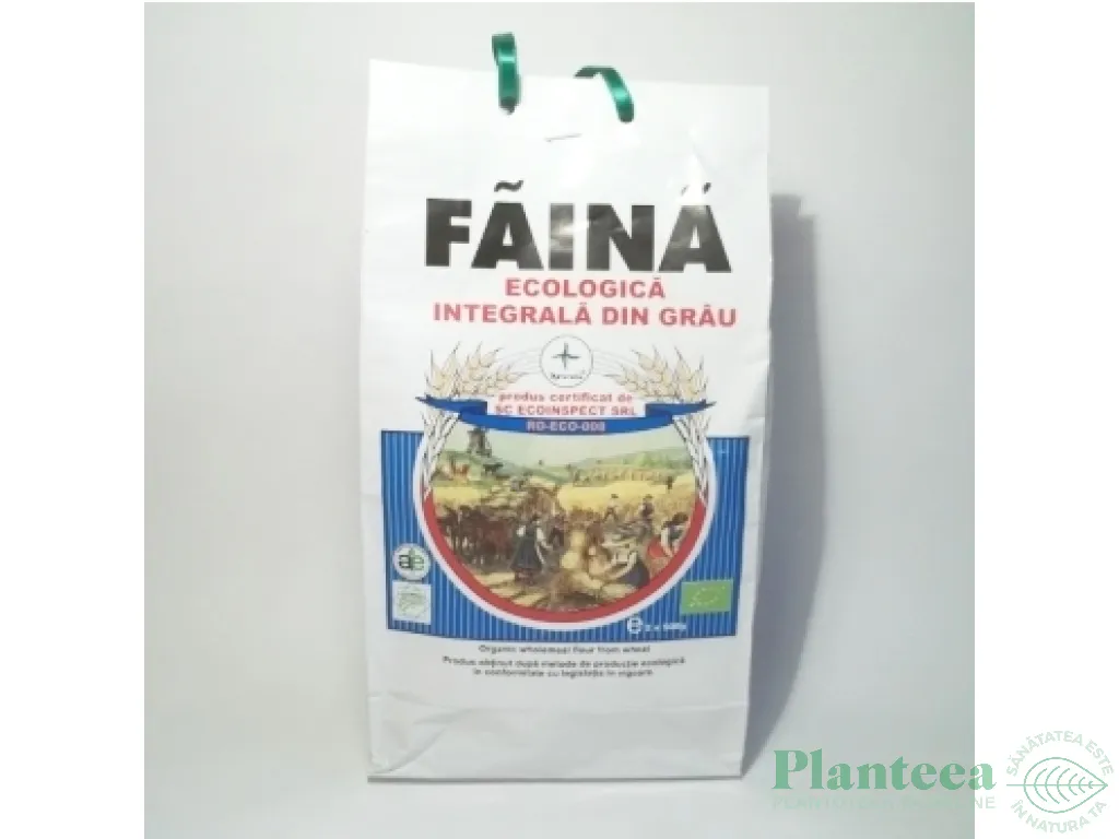 Faina grau integral {ambalaj color} eco 1kg - NATURALIA