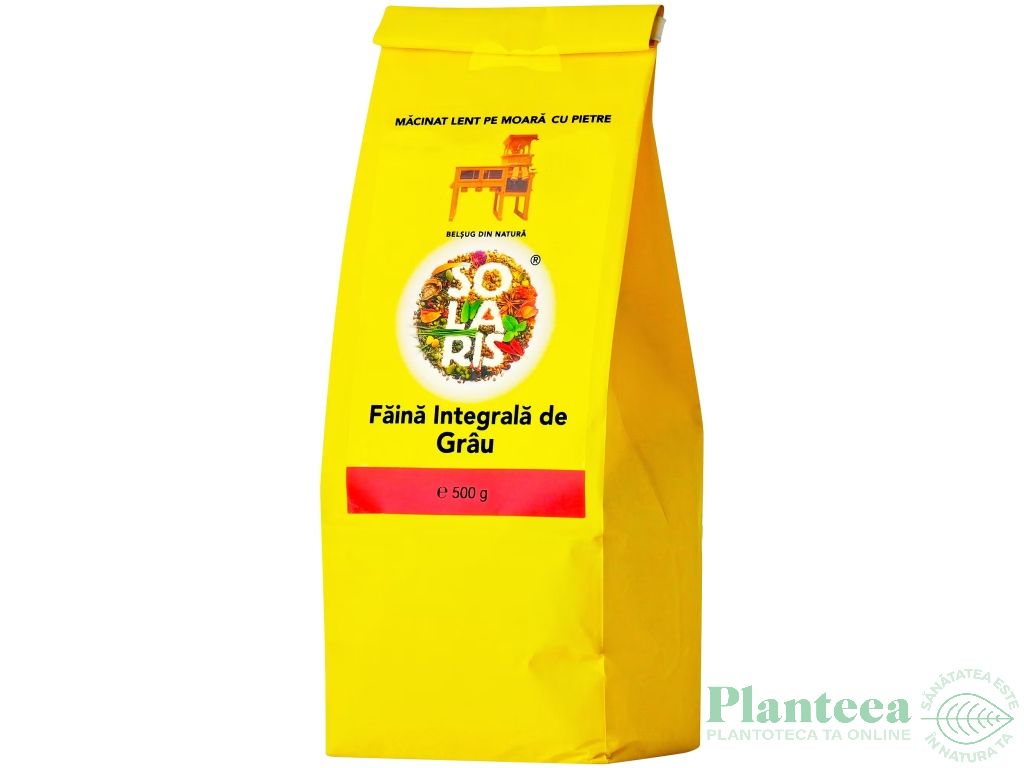 Faina grau integral 500g - SOLARIS