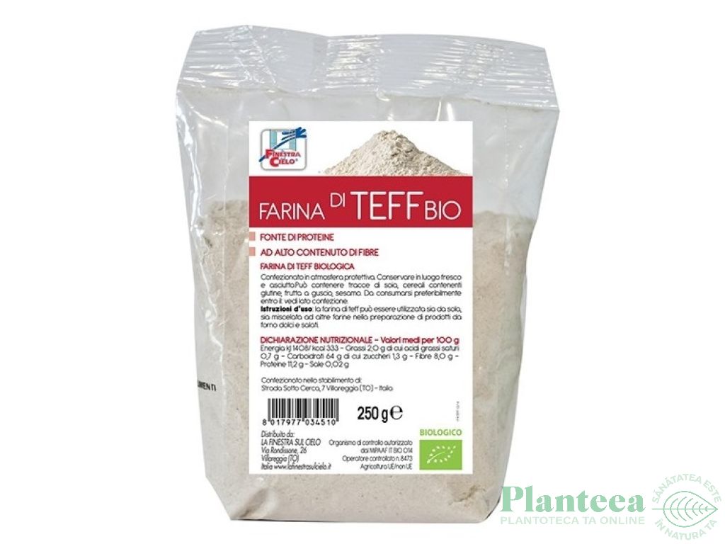 Faina teff eco 250g - LA FINESTRA SUL CIELO