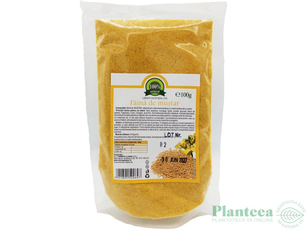 Faina mustar 100g - CARMITA CLASSIC
