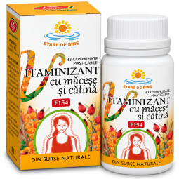 Vitaminizant macese catina 63cps - FARES