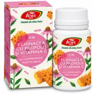 Echinaceea propolis C masticabile 63cp - FARES