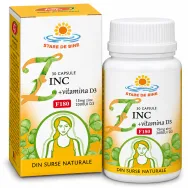 Zinc vitamina D3 30cps - FARES