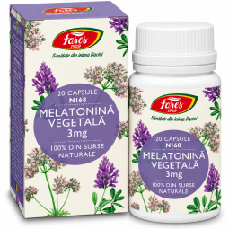 Melatonina vegetala 3mg 20cps - FARES