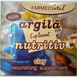 Argila supliment alimentar plicuri 21x5g - FARMEC