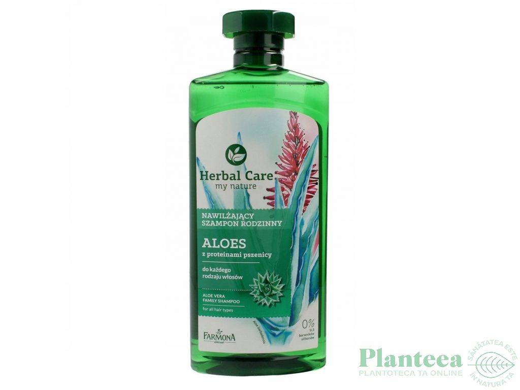 Sampon hidratant aloe familie Herbal Care 500ml - FARMONA