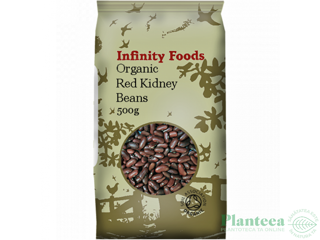 Fasole rosie kidney eco 500g - INFINITY FOODS