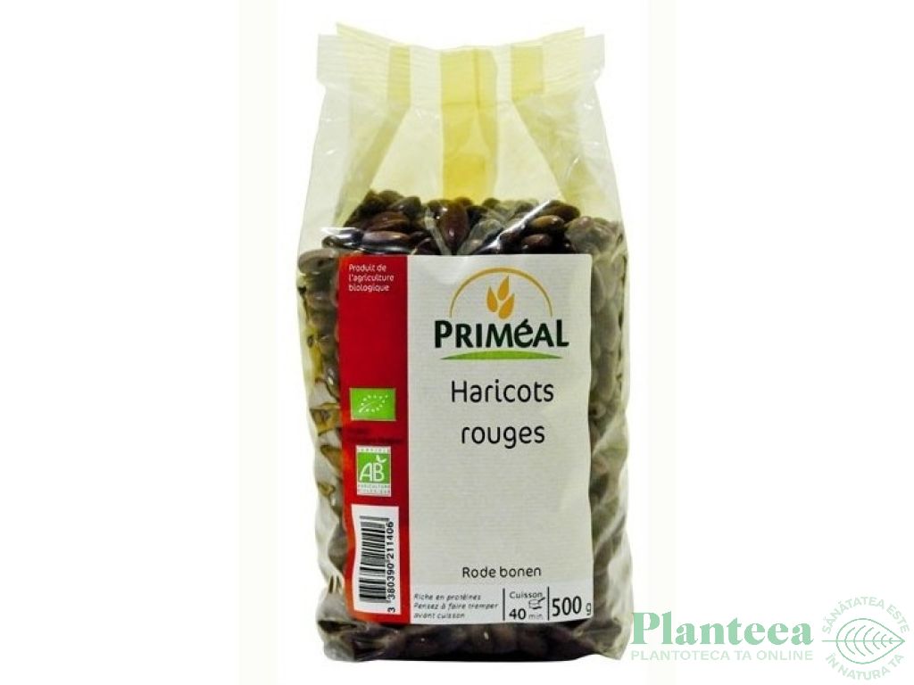 Fasole rosie boabe eco 500g - PRIMEAL