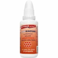 Solutie hipertonica nazala propolis FaviRinosan 30ml - FAVISAN
