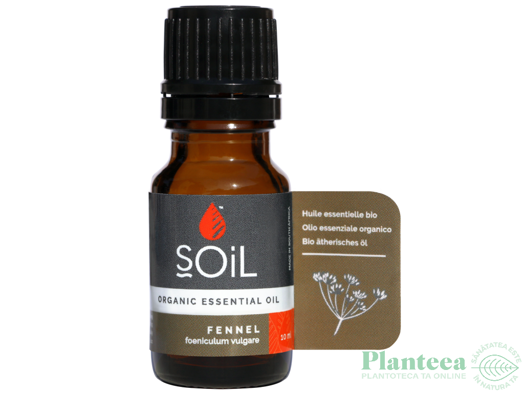 Ulei esential fenicul organic 10ml - SOiL