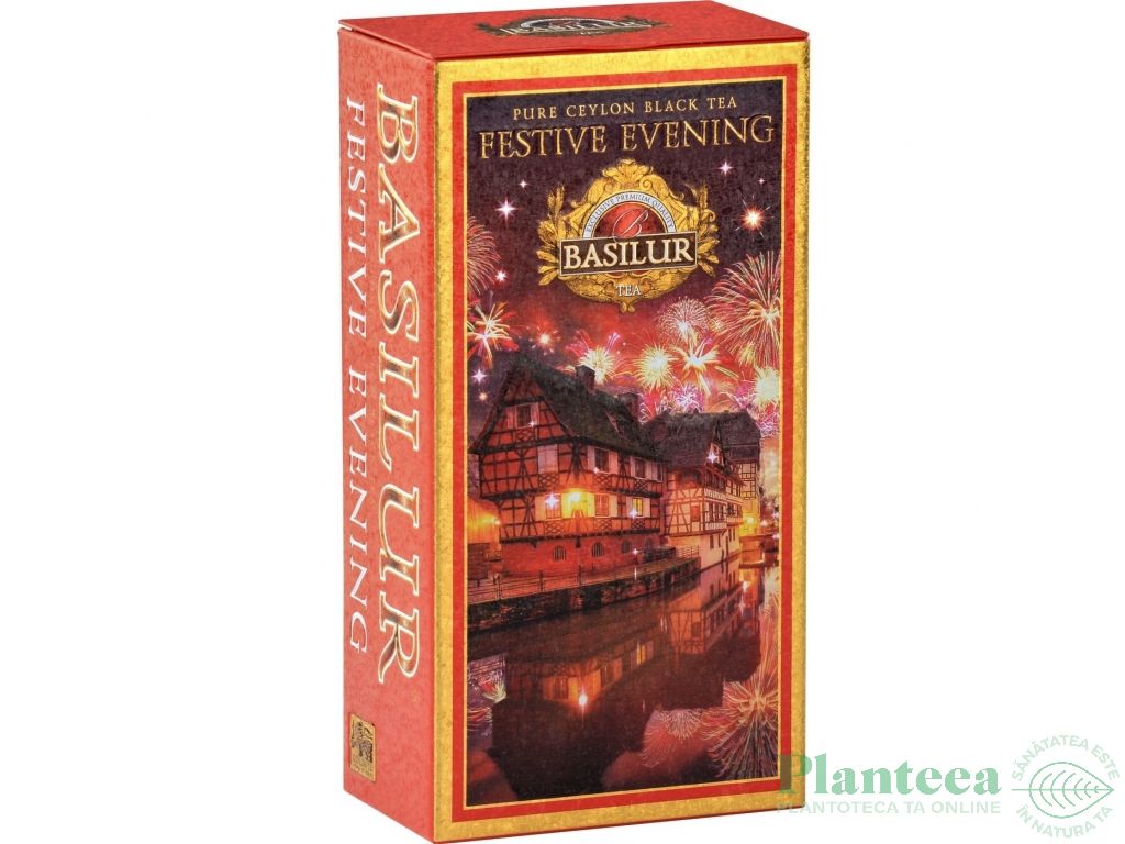 Ceai negru ceylon Infinite Moments seara festiva 75g - BASILUR