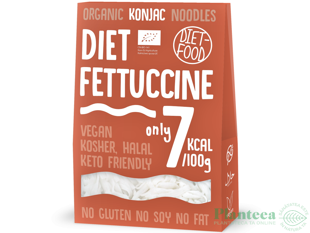 Paste fettuccine konjac Shirataki bio 300g - DIET FOOD