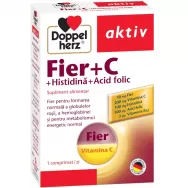 Fier C histidina acid folic 30cp - DOPPEL HERZ