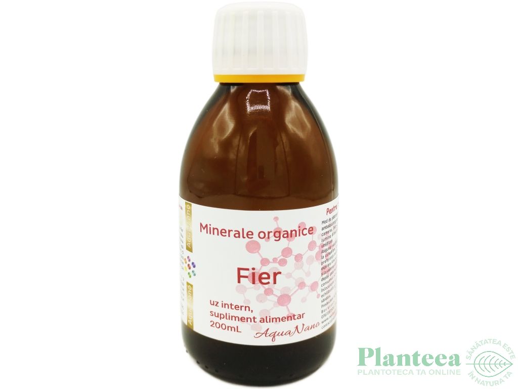 Fier organic lichid Minerale 200ml - AQUA NANO