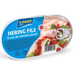 Hering file in sos picant 170g - LOSOS